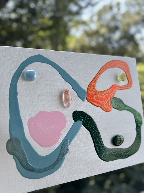 25ans掲載|阿部佳織様と、結婚式のダイヤモンドを宿したRURI NAILのフォーチュンアート