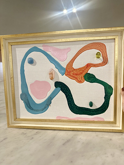 25ans掲載|阿部佳織様と、結婚式のダイヤモンドを宿したRURI NAILのフォーチュンアート